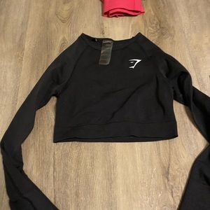 Gymshark vital long sleeve crop top